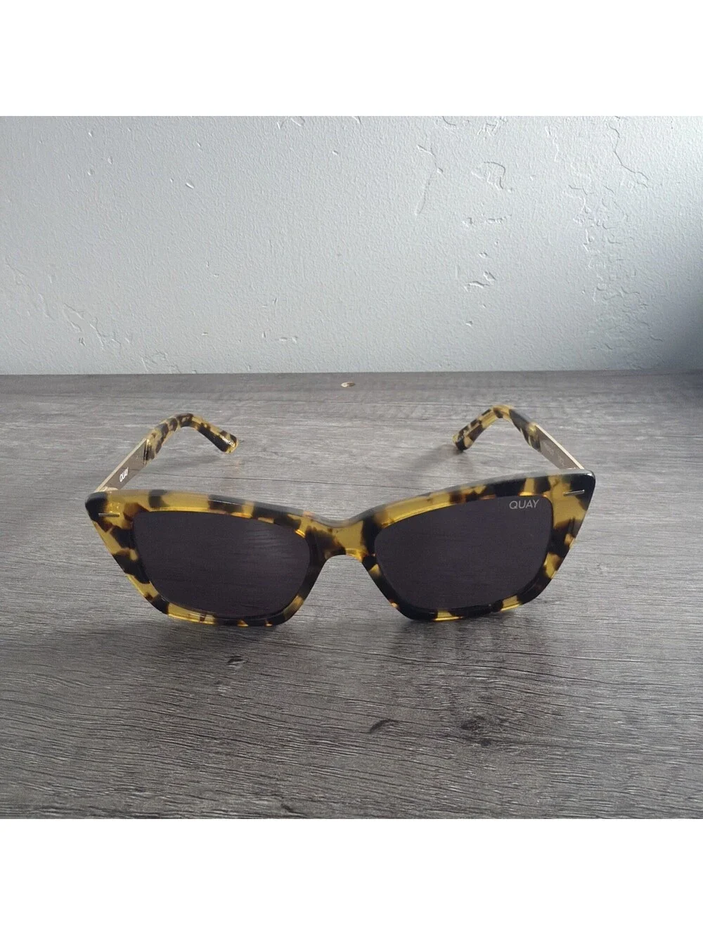 Quay Prove It 1212 Eyeglasses Pink Havana Gold Blue Light Cat Eye FRAMES ONLY